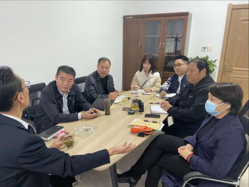 筑牢安全防線(xiàn)，沖刺年度目標--集團公司領(lǐng)導到泰弘公司、榮弘公司 檢查指導工作